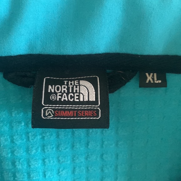 The north face windstopper summit series aqua hooded jacket size XL - Picture 8 of 11